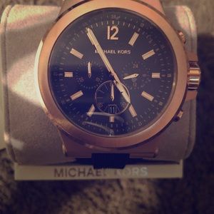 Michael Kors watch rose gold NIB